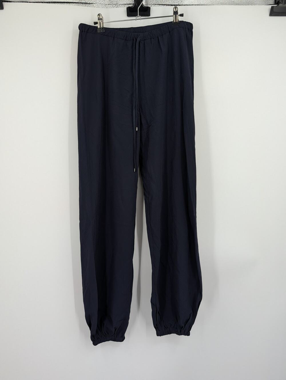 Apiece Apart Flora Balloon Pant Medium Midnight Color Quiet Luxury Comfort Basic
